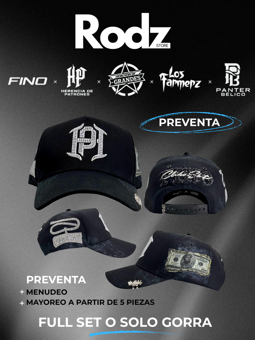 GALLO FINO X  HERENCIA DE PATRONES WHITE ( PREVENTA)