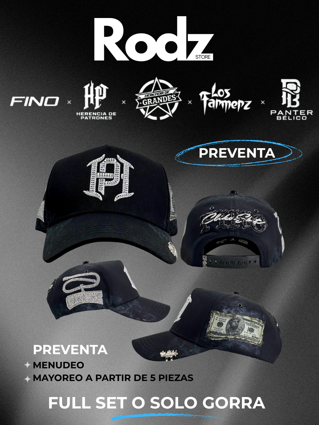 GALLO FINO X  HERENCIA DE PATRONES WHITE ( PREVENTA)