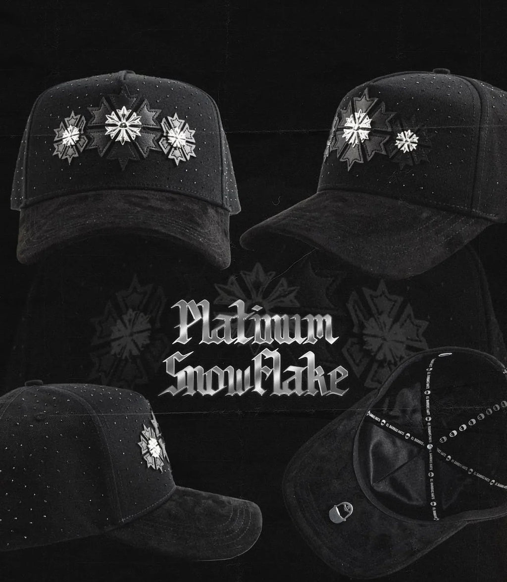 BARBAS HATS SNOWFLAKE PLATINUM