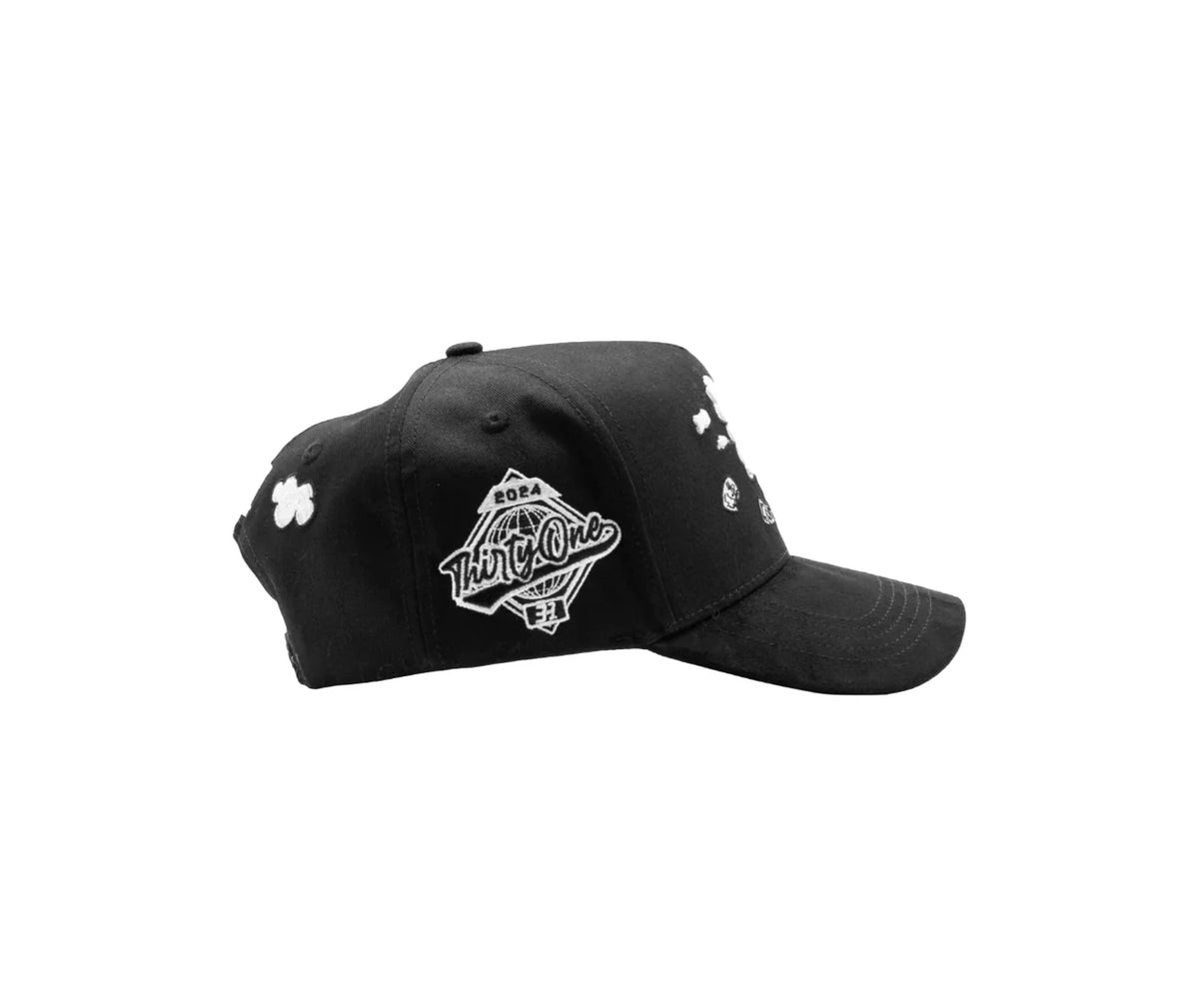 31 HATS - LA CLOUDS BLACK