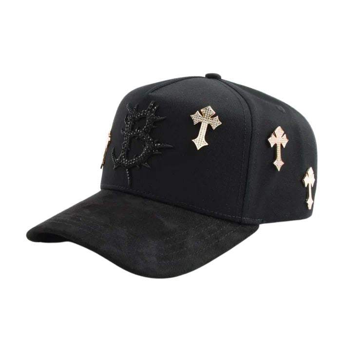 BARBAS HATS- B CROSS 24K ORO ROSA