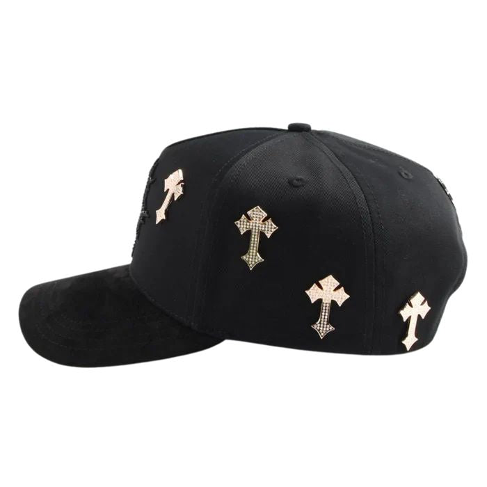 BARBAS HATS- B CROSS 24K ORO ROSA