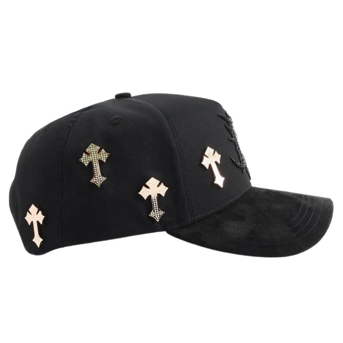 BARBAS HATS- B CROSS 24K ORO ROSA