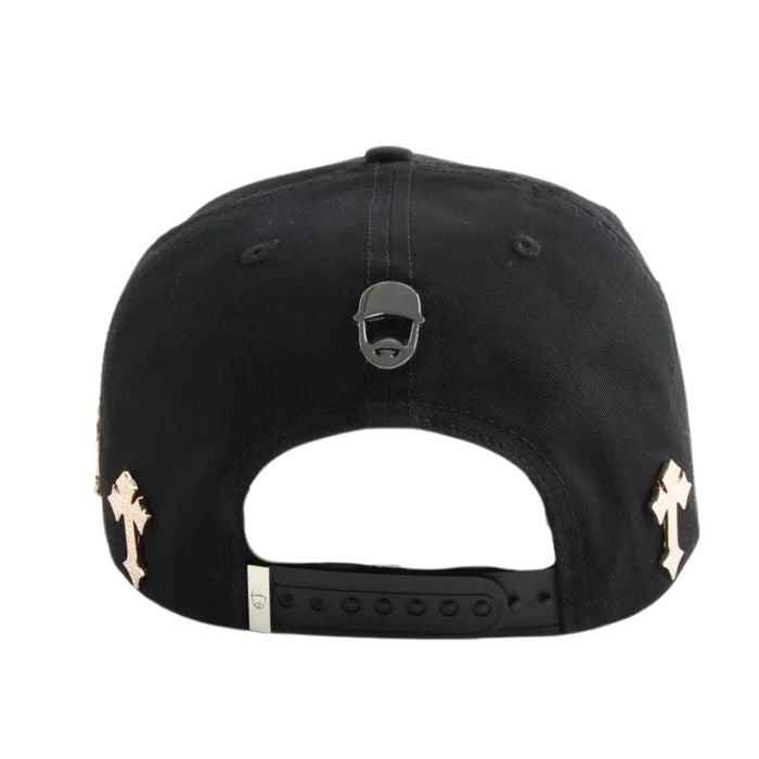 BARBAS HATS- B CROSS 24K ORO ROSA