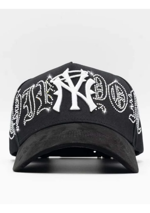 31 hats   "NY Crystals White"