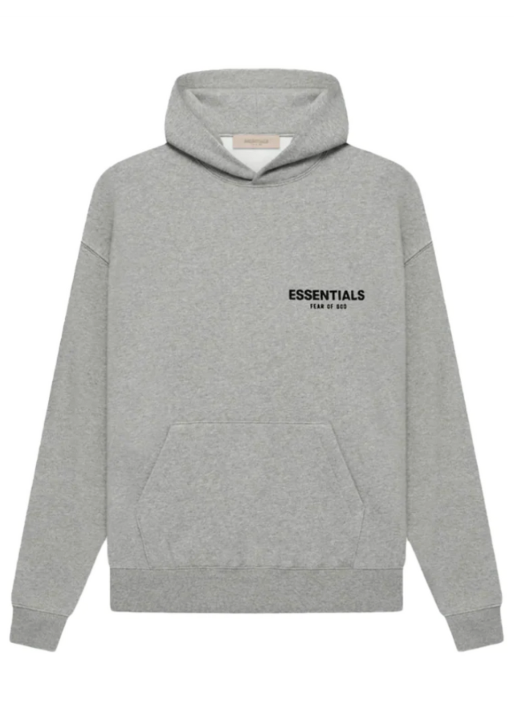 Hoodie Essentials dark oatmeal