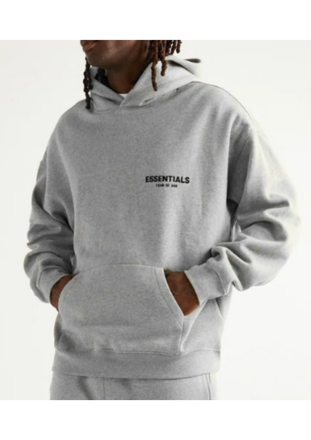 Hoodie Essentials dark oatmeal